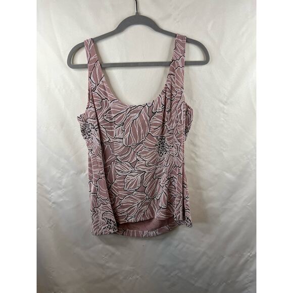 Alex Evening Two Piece Beige Tank Top and Jacket Size XL - Picture 4 of 6